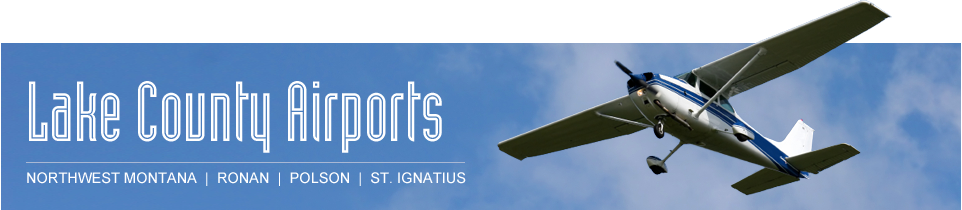 Lake County Airports — Northwest Montana · Ronan · Polson · St. Ignatius
